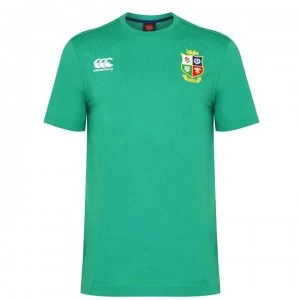 Image of Canterbury British and Irish Lions Jersey T Shirt Mens - Green