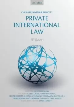 Image of Cheshire North & Fawcett private international law by Paul Torremans