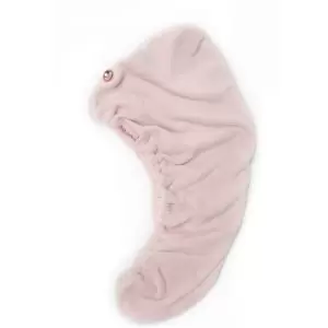 Image of Kitsch Microfiber Hair Towel (Various Colours) - Blush