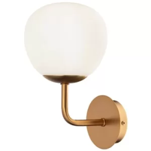 Image of Erich Wall Lamp Brass, 1 Light, E14