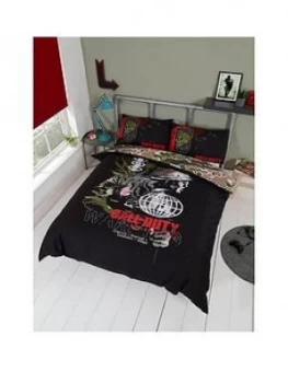 Image of Call of Duty Warning Duvet Set - Double