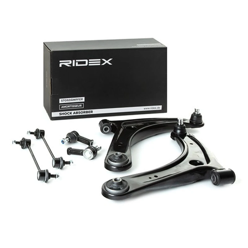 Image of RIDEX 772S0312 Control arm repair kit Front Axle Suspension Kit (772)