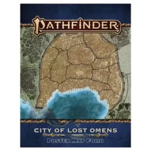 image of Pathfinder Lost Omens: City of Lost Omens Poster Map Folio (P2)