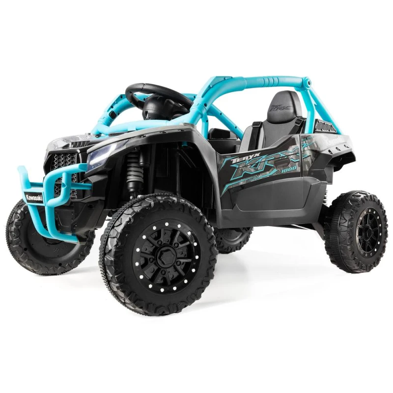 Image of Xootz Kawasaki Krx 1000 12V Ride On-black/Blue TY6723-BKBL