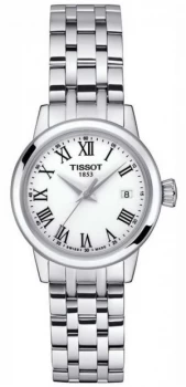 image of Tissot Womens Classic Dream White Dial Stainless Steel Watch