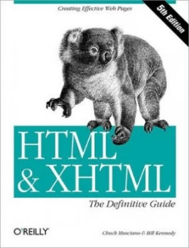 Image of Html and Xhtml by Chuck Musciano Book