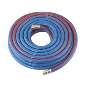 image of Air Hose 10M X 8MM with 1/4" BSP Unions Extra Heavy-duty