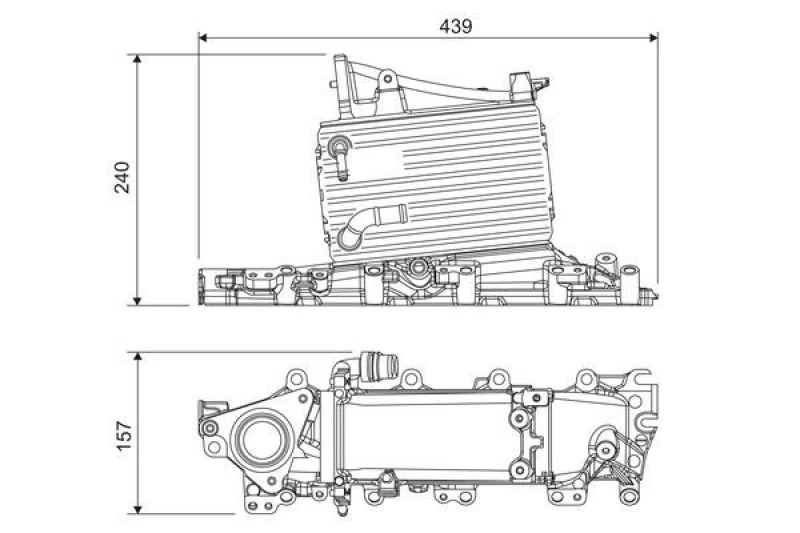 Image of Intercooler VALEO 818684
