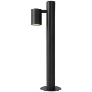 Image of Lucide ARNE-LED - Bollard Light Outdoor - Ø6,3cm - LED - GU10 - 1x5W 2700K - IP44 - Black