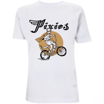 image of Pixies - Tony Unisex Large T-Shirt - White