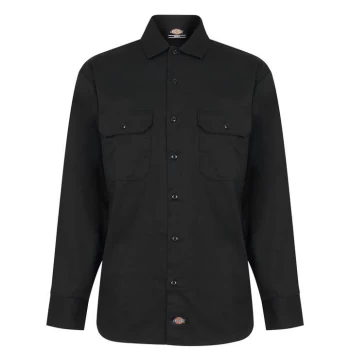 Image of DICKIES Work Shirt - Black BLK1