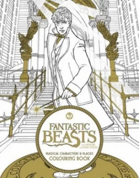 Image of Fantastic Beasts and Where to Find Them Magical Characters and Places Colouring Book by Harpercollins Publishers Paperback