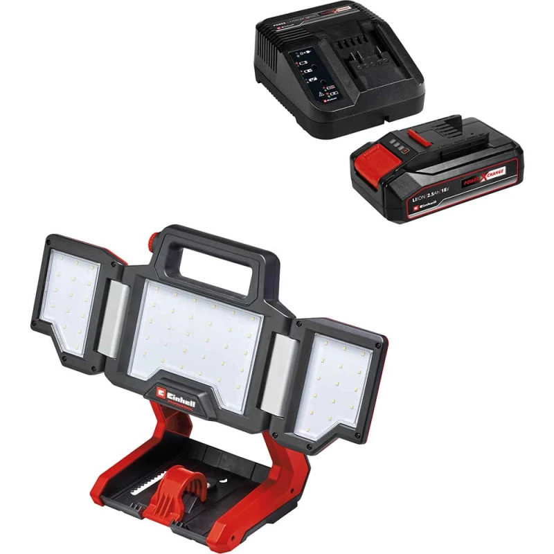 Image of Einhell Professional TP-CL 18/3000 Li 18v Cordless Site Work Light TP-CL 18/3000 Li Batteries: 1 x 2.5ah Li-ion