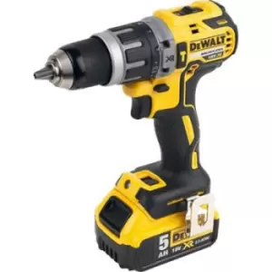 Image of DEWALT Li-Ion Cordless Combi Drill & Angle Grinder Dck209P2T-Gb