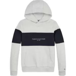 image of Tommy Hilfiger Essential Colorblock Hoodie - Grey