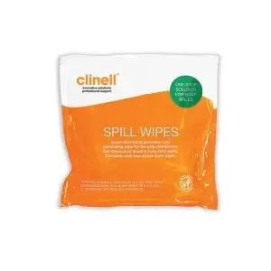 image of Clinell Spill Wipe For BloodBody Fluids Spills Single Pack CSW1