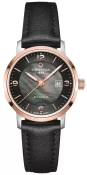 image of Certina C0350072712700 DS Caimano Automatic Black Mother Of Watch