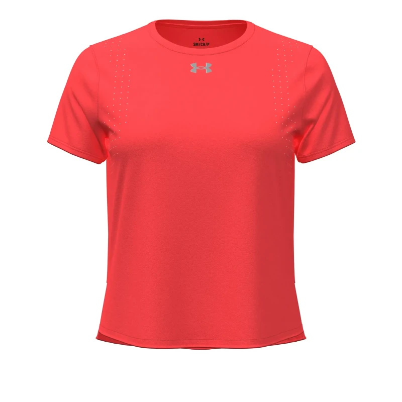 Image of Womens T-Shirt Under Armour Velociti Pro Orange Female XS