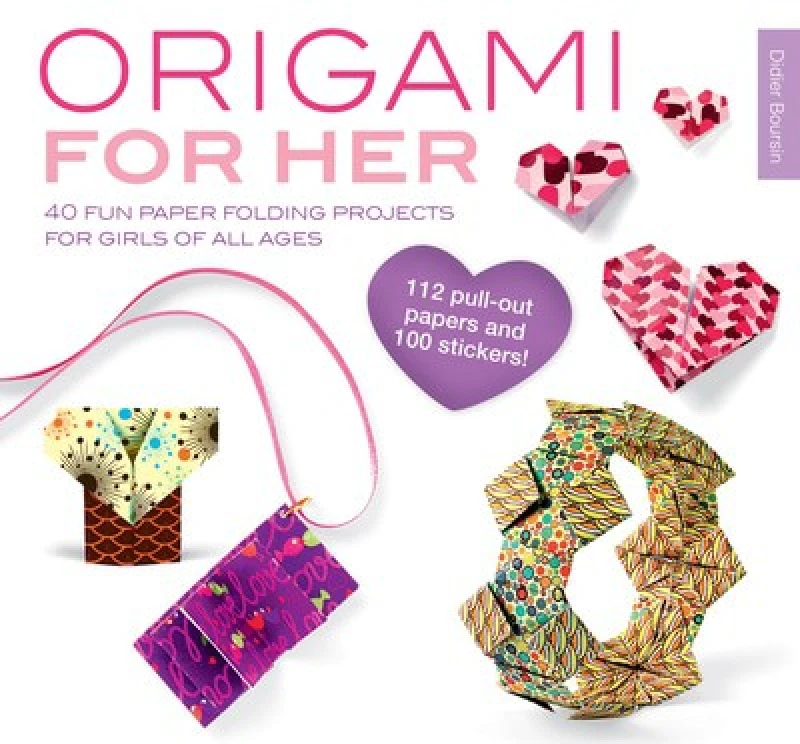 Image of Origami For Her by Didier Boursin Paperback