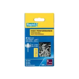 Image of 5001432 High Performance Rivets 4 x 8mm (Box 500) RPD5001432 - Rapid