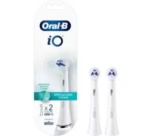 image of Oral B iO Specialised Clean Replacement Heads Toothbrush 2Pcs