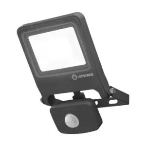 Image of Ledvance Endura 20W Warm White LED Floodlight with PIR Sensor - Dark Grey