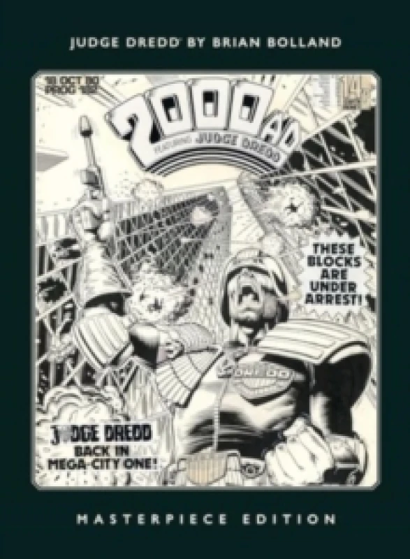 Image of Judge Dredd by Brian Bolland: Masterpiece Edition Paperback / softback