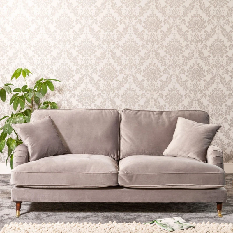 Image of Artemis Home Mackenzie 3 Seat Sofa in Grey Grey Unisex