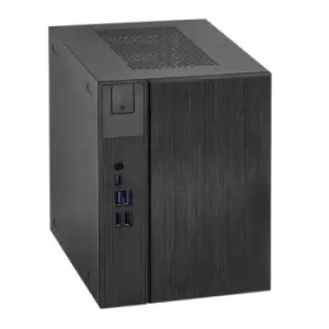 Image of Asrock DeskMeet X300 Barebone PC Mini ITX AM4 (X300) DDR4 DIMM 2x SATA 1x M.2 VGA HDMI DP USB-C 500W PSU - No CPU RAM HDD or O/S