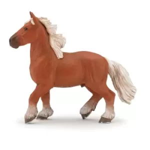 Image of Papo Horses and Ponies Comtois Horse Toy Figure, 3 Years or Above,...