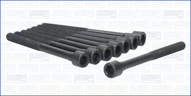 Image of AJUSA Bolt Kit, cylinder head AJUSA 81061700