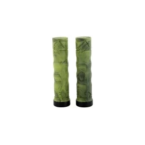 Image of Onza Ules Lock On Grips 140mm Camo Green