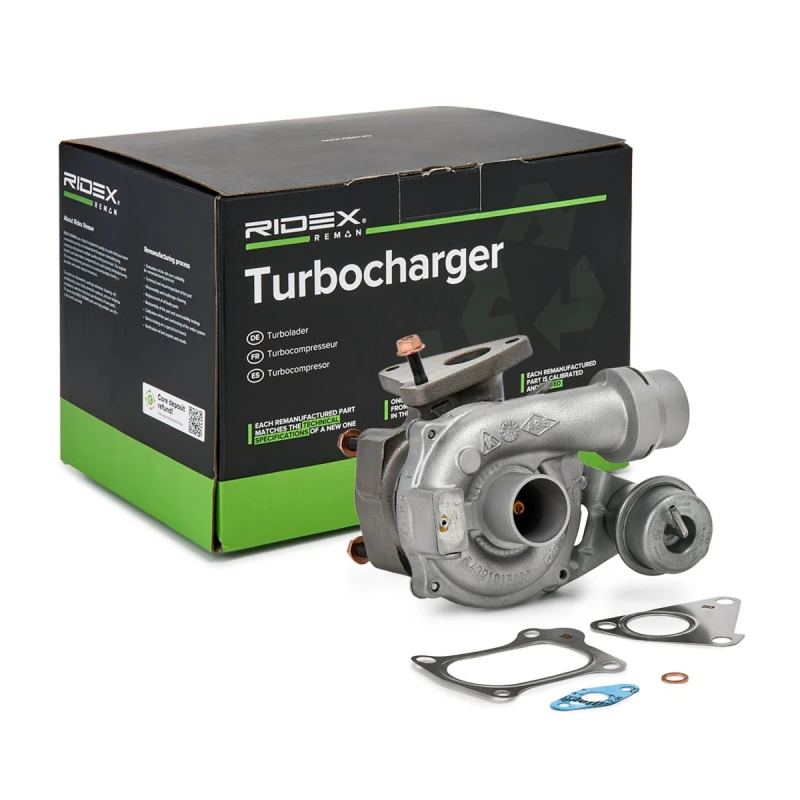Image of RIDEX REMAN 2234C10144R Turbocharger Incl. Gasket Set Charger,charging system (2234)