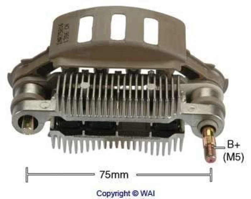 Image of WAI Rectifier, alternator WAI IMR75816