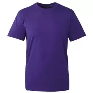 Image of Anthem Mens Organic T-Shirt (3XL) (Purple)