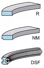 Piston Ring Kit 800044610000 by Kolbenschmidt