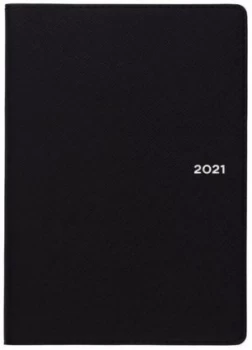 Image of Collins Melbourne B6 Week to View 2021 Diary Black