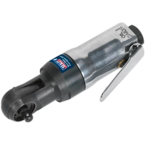Image of Sealey SA230 Super Stubby Air Ratchet Wrench 1/4" Drive