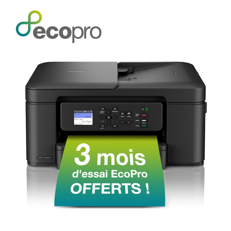 Image of Brother DCP-J1360DW A4 Colour Multifunction Inkjet Printer (Wireless)