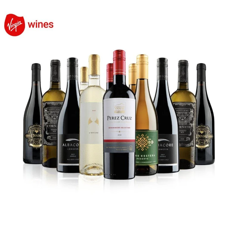 Image of Virgin Wines World-Class 12 Bottle Mixed Wine Case Multi unisex 12