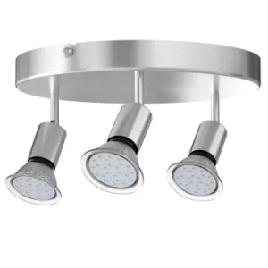 Image of Ceiling Light Amaryllis with 3 Lamps Round Closed