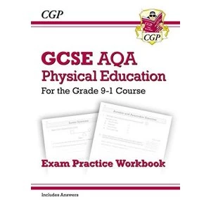 Image of New GCSE Physical Education AQA Exam Practice Workbook - for the Grade 9-1 Course (incl Answers) Paperback / softback 2018