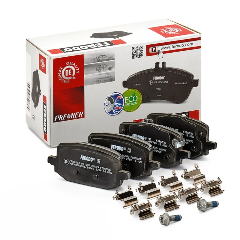 Image of Brake pad set FERODO FDB5535