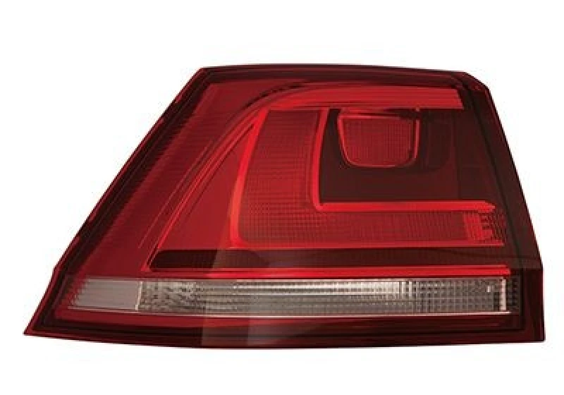 Image of VAN WEZEL 5767935 Rear light Outer section, without bulb holder, Left Combination Rearlight (391)