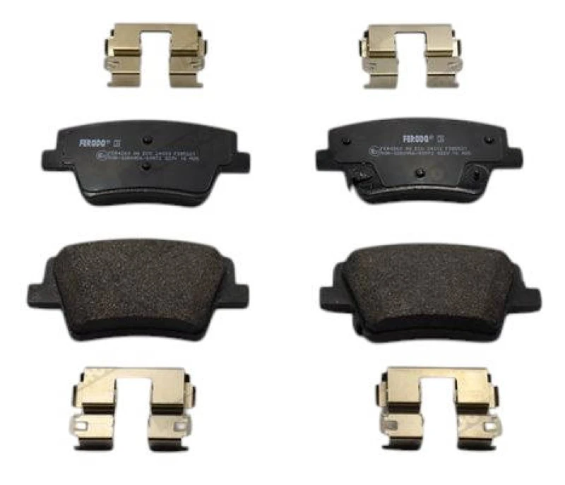 Image of FERODO FDB5521 Brake pad set PREMIER ECO FRICTION incl. wear warning contact Brake Pad Set,disc brake (402)