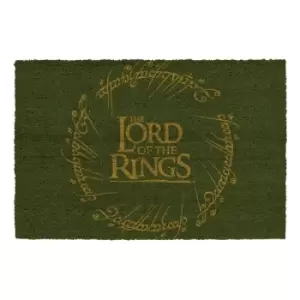 image of Lord of the Rings Doormat Logo 60 x 40 cm