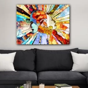 Image of 1021939786_70100 Multicolor Decorative Canvas Painting