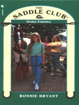 Image of Stable Farewell by Bonnie Bryant Book