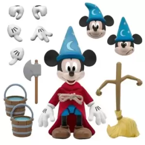 image of Super7 Disney ULTIMATES! Figure - Sorcerer Mickey