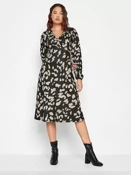 Long Tall Sally Natural Markings Dress, Black, Size 20, Women